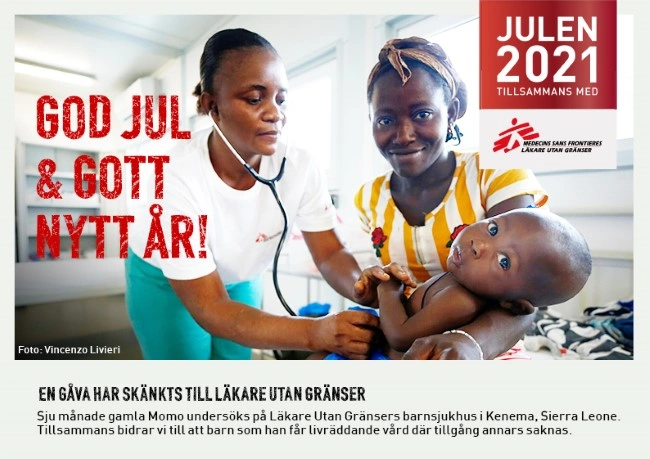 L&auml;kare utan gr&auml;nser julen 2021