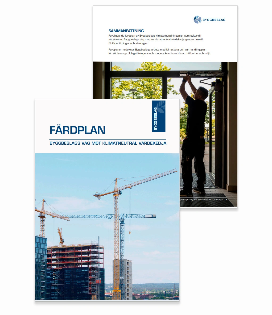 F&ouml;rsta sidor F&auml;rdplan Byggbeslag