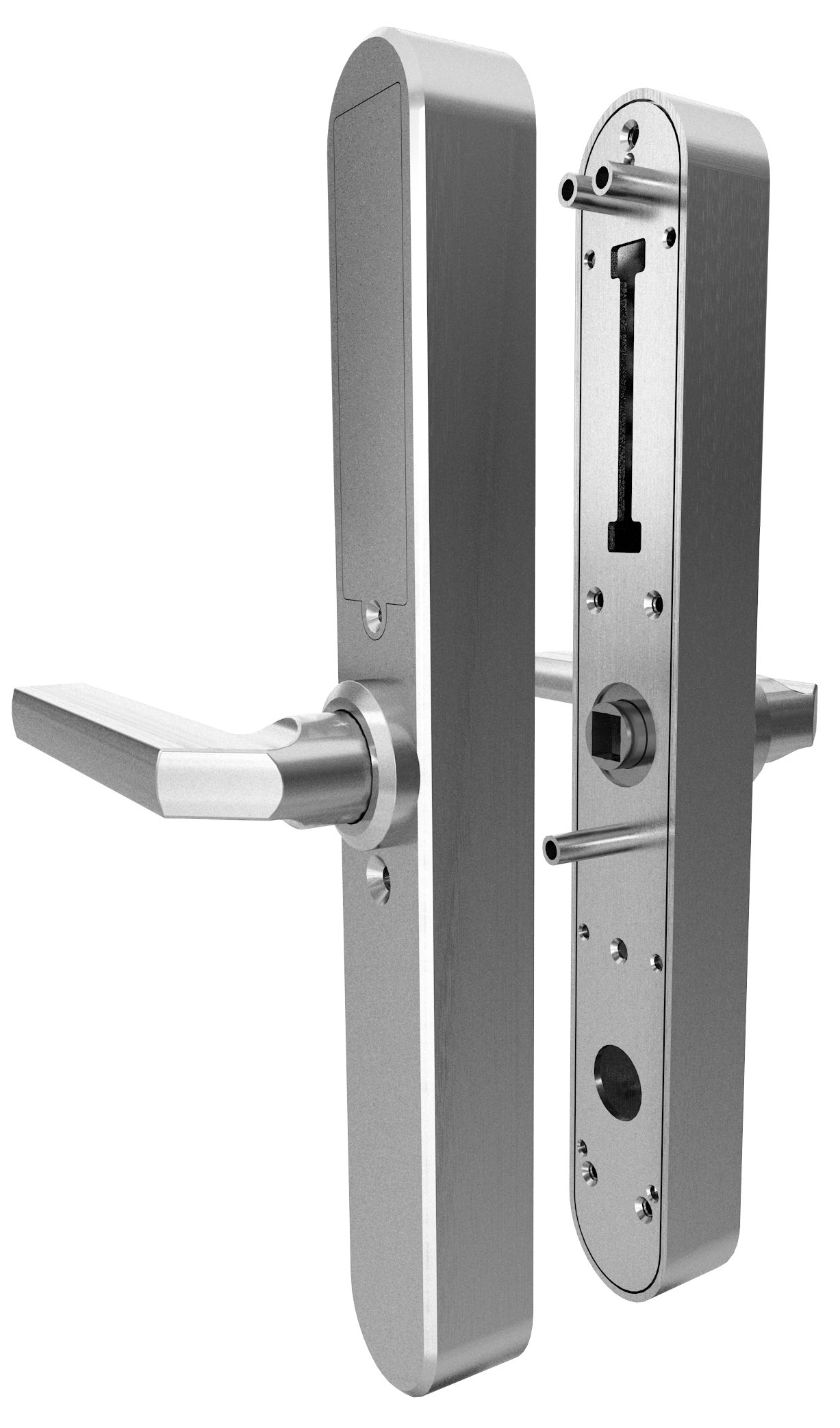 KODLÅS BG2000 LÅSHUS 1418 SLUTBLECK 1450 KPL VÄ SILVER