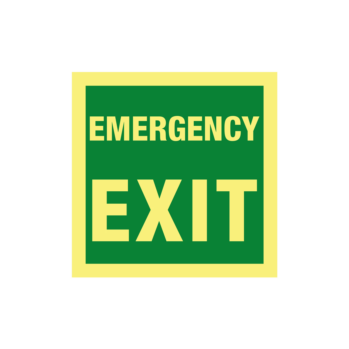 NÖDUTGÅNG EMERGENCY EXIT