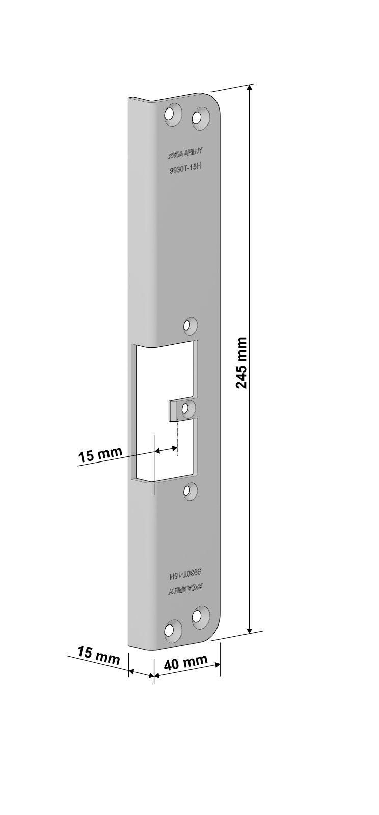 MONTERINGSSTOLPE ASSA 9930T-15