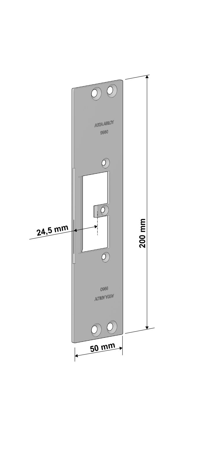 MONTERINGSSTOLPE ASSA 9980