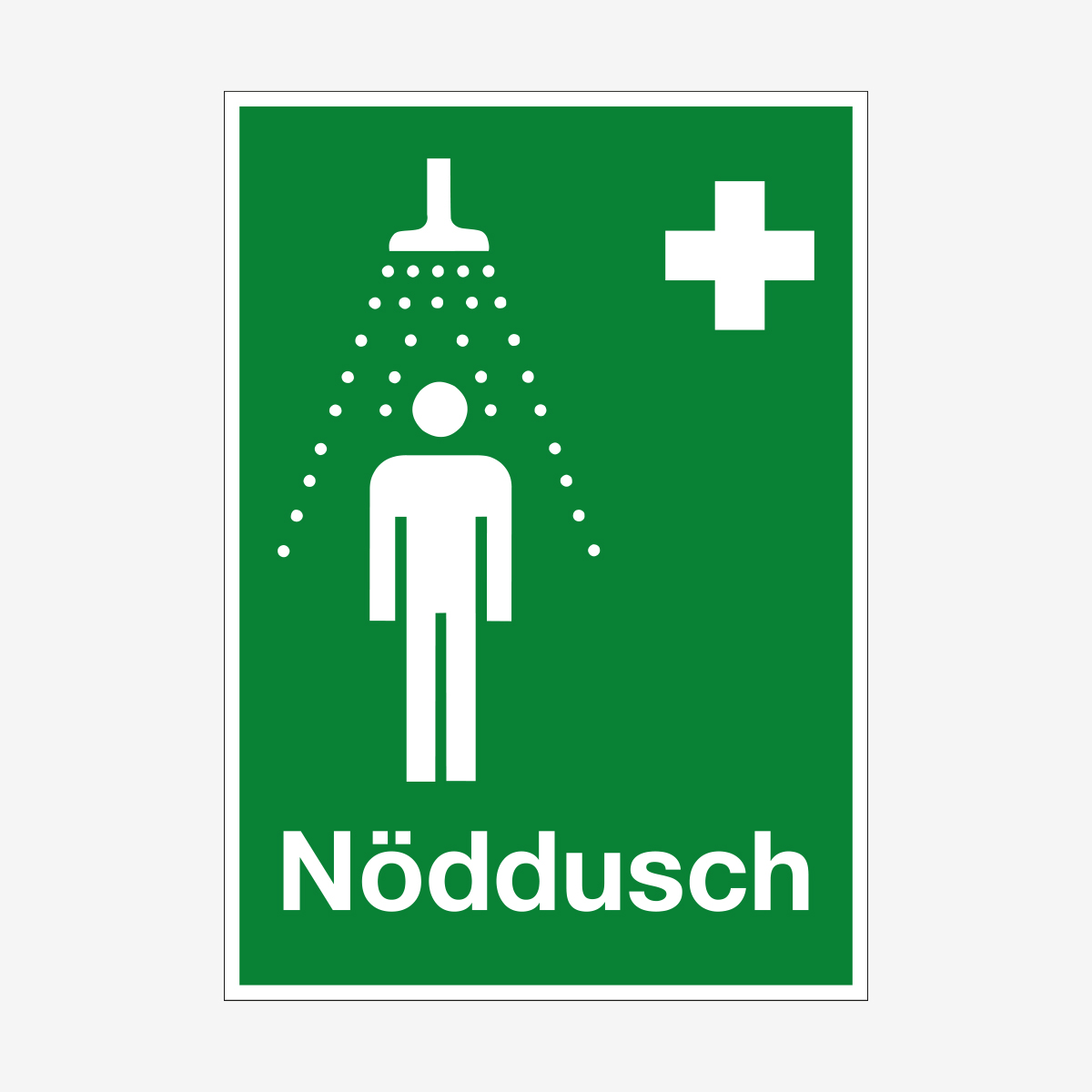 NÖDSKYLT NÖDDUSCH