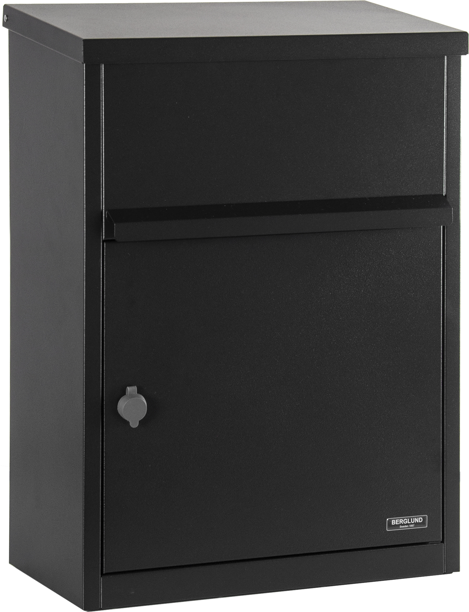 PAKETPOSTLÅDA SP350 LÅSBAR SVART