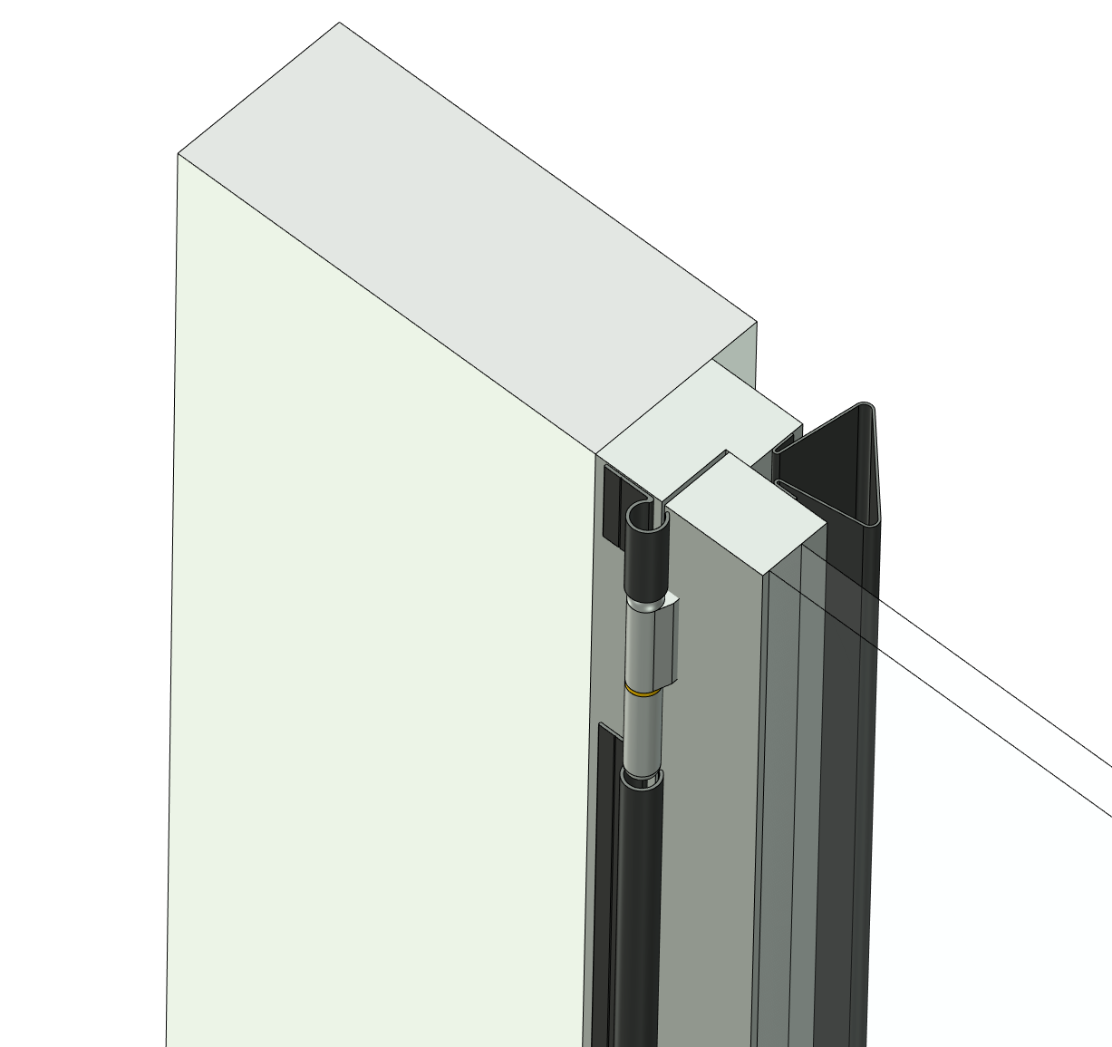 KLÄMSKYDD FLEXSTOP KPL 2000 MM TB VIT