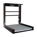 SKÖTBORD ROBUST 113 VÄGG TRÄ SVART/SVART