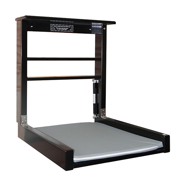 SKÖTBORD ROBUST 113 VÄGG TRÄ SVART/SVART