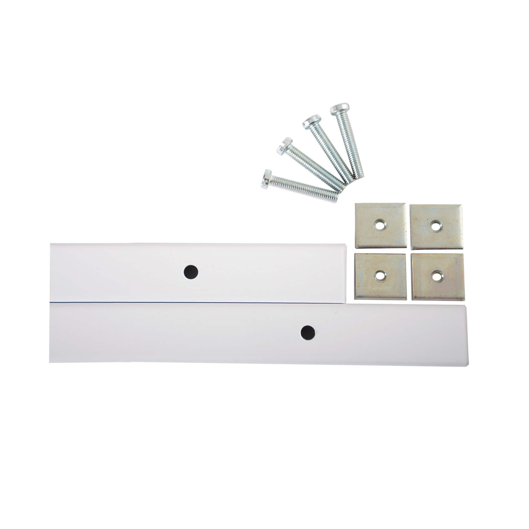 VÄGGSKENA BB9930 FÖR HÖJDJUSTERING DUBBEL BB96 1000 MM VIT