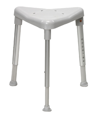 DUSCHPALL EDGE 81801010 FRISTÅENDE JUSTERBAR I HÖJD GRÅ