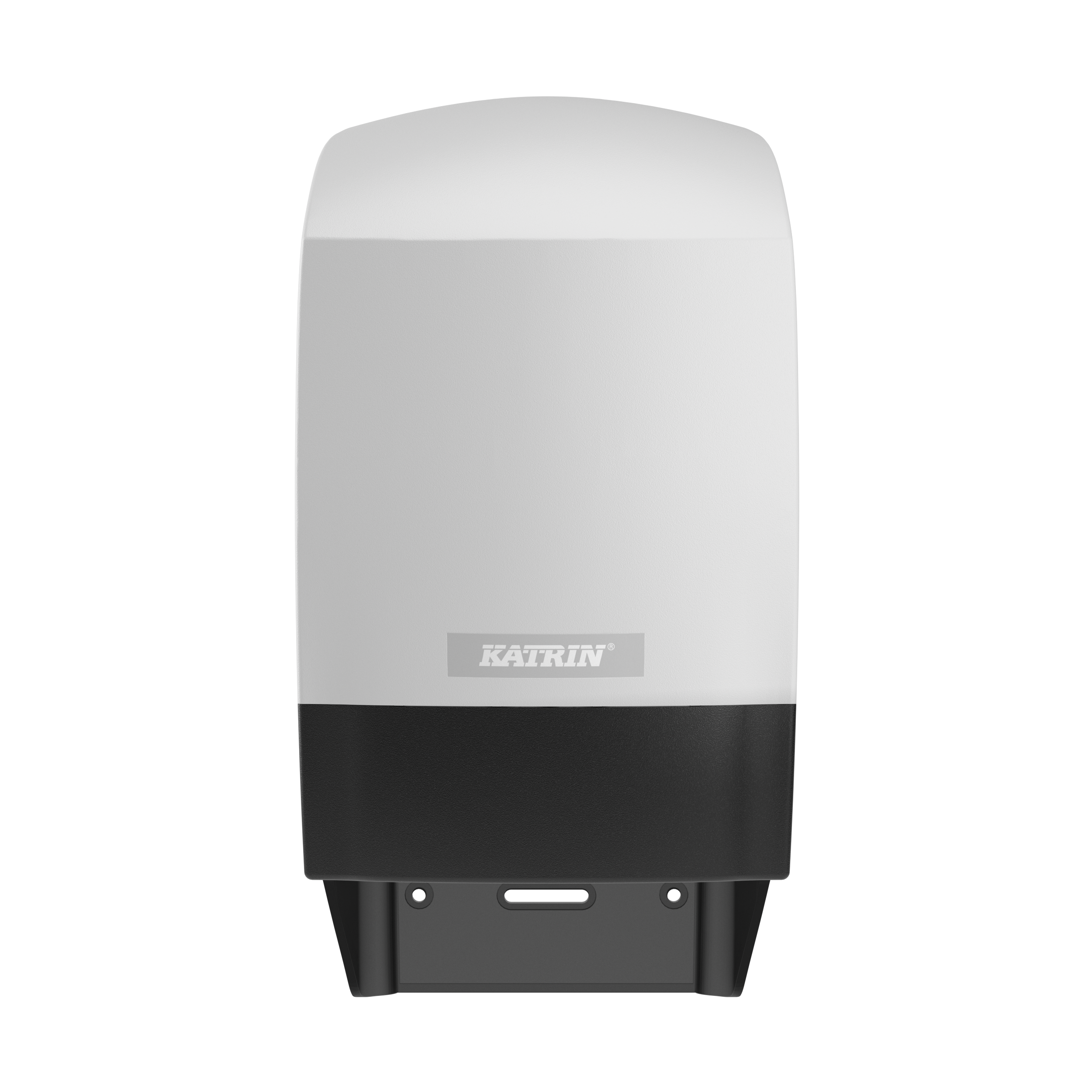 TP-HÅLLARE KATRIN SYSTEM 77496 2 RULLAR PLAST VIT