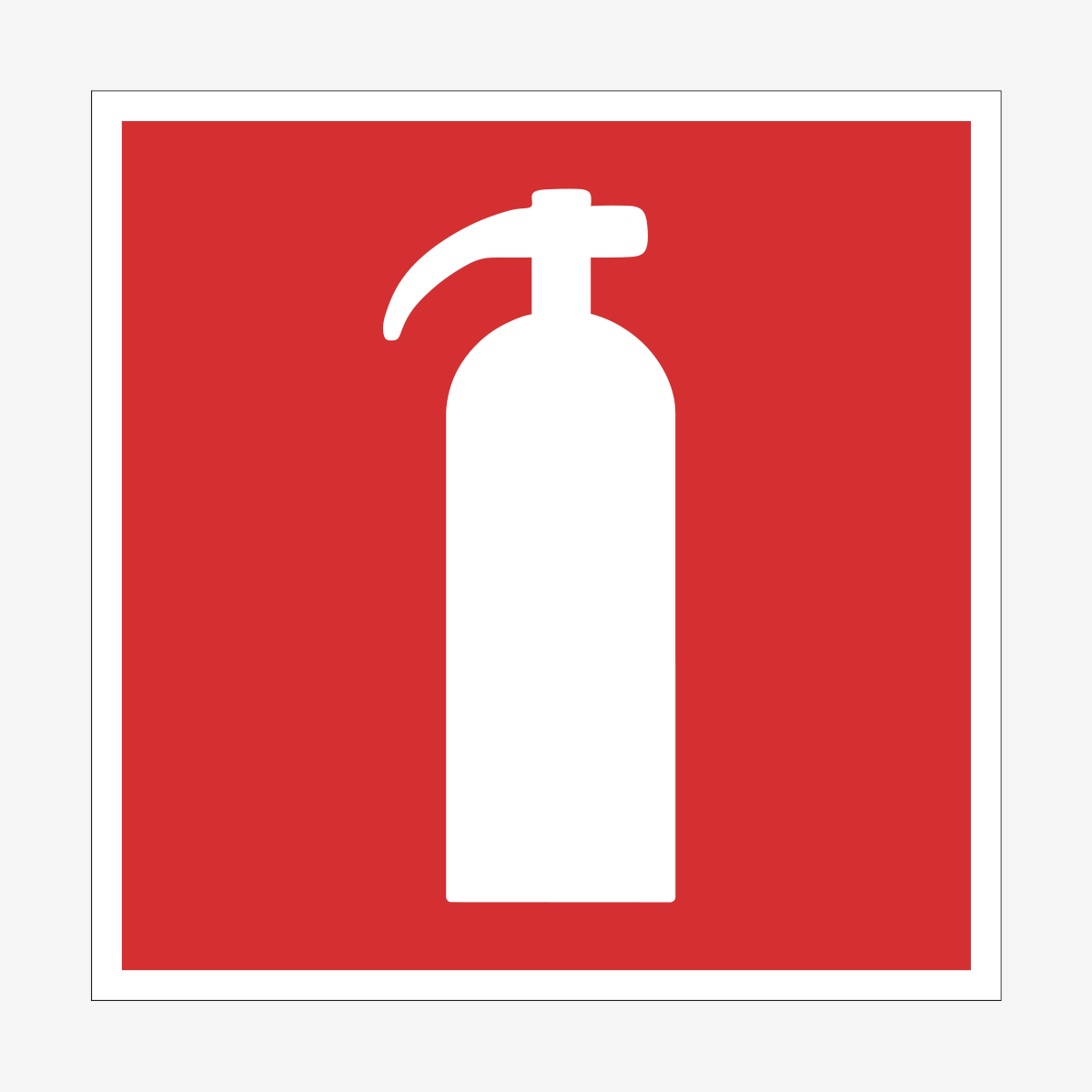 SKYLT HANDBRANDSLÄCKARE  DUBBELSIDIG INKL VÄGGFÄSTE