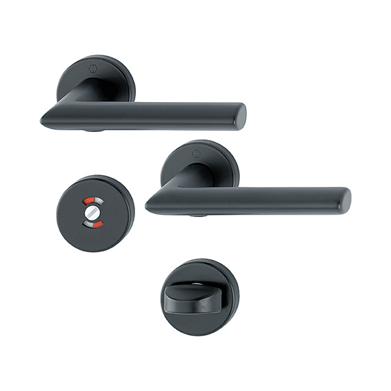 TRYCKE HOPPE STOCKHOLM 1140  ALU SVART F9714M ID