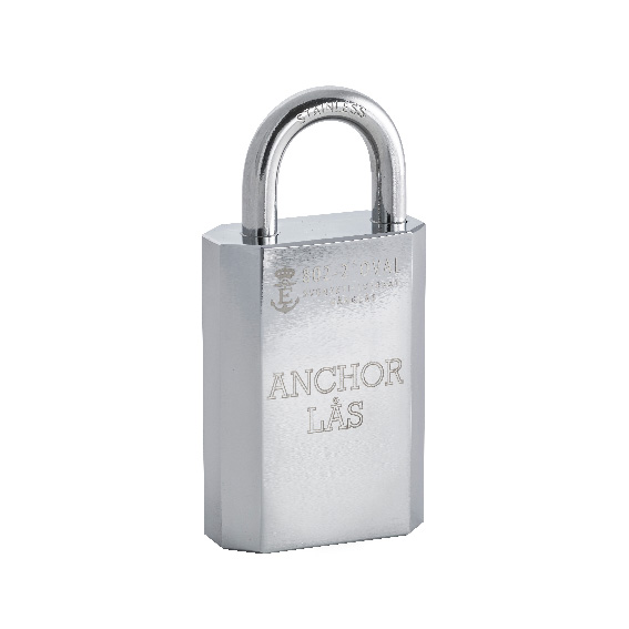 HÄNGLÅS ANCHOR 802-2 B25 OVAL XL VÄDERSKYDDAD EXKL CYLINDER