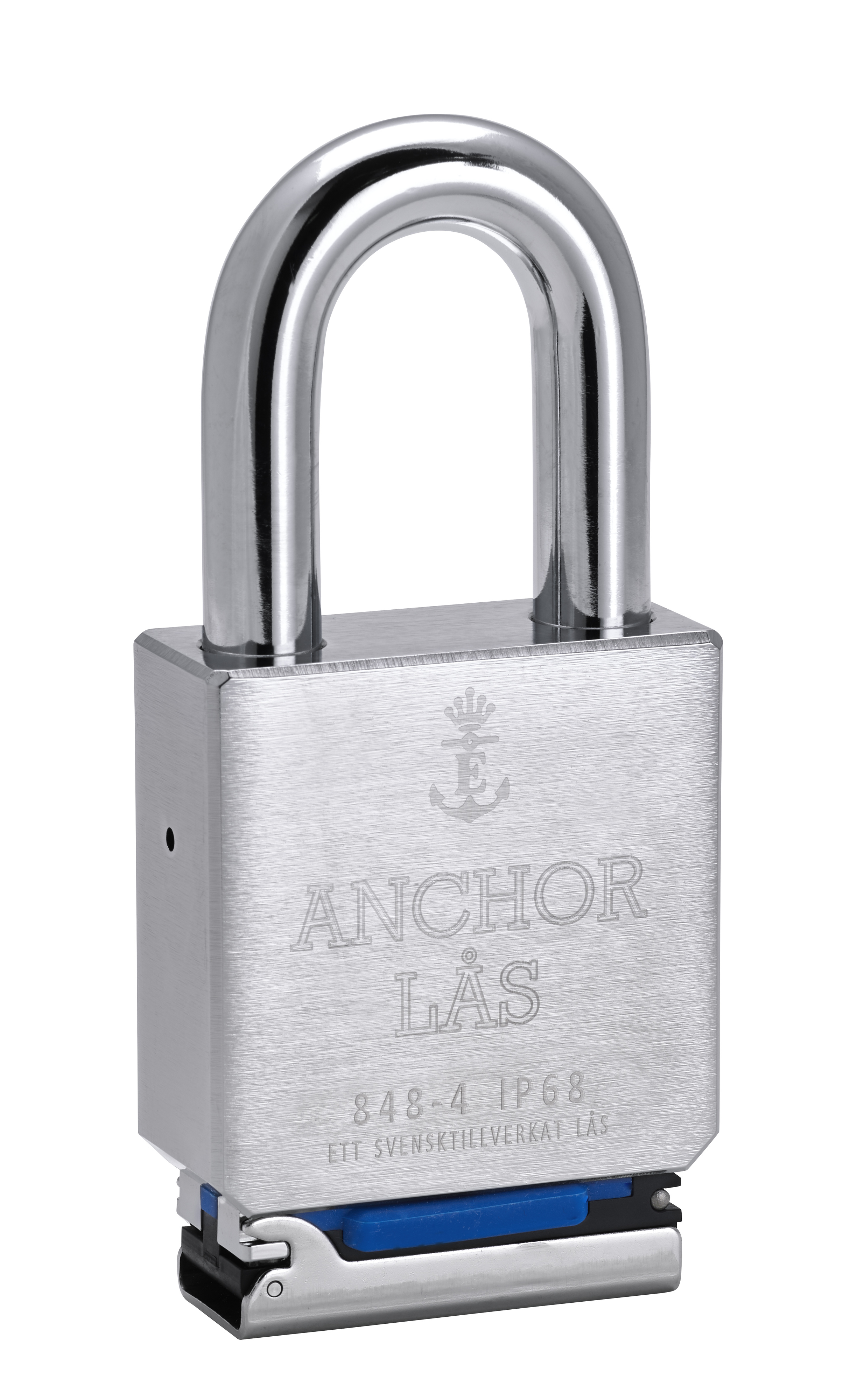 HÄNGLÅS ANCHOR 848-4 IP68 OVAL EXKL CYLINDER