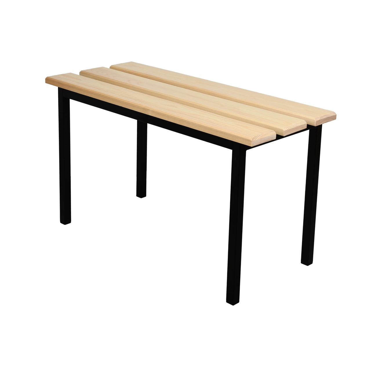 SITTBÄNK BB29 FURU/SVART