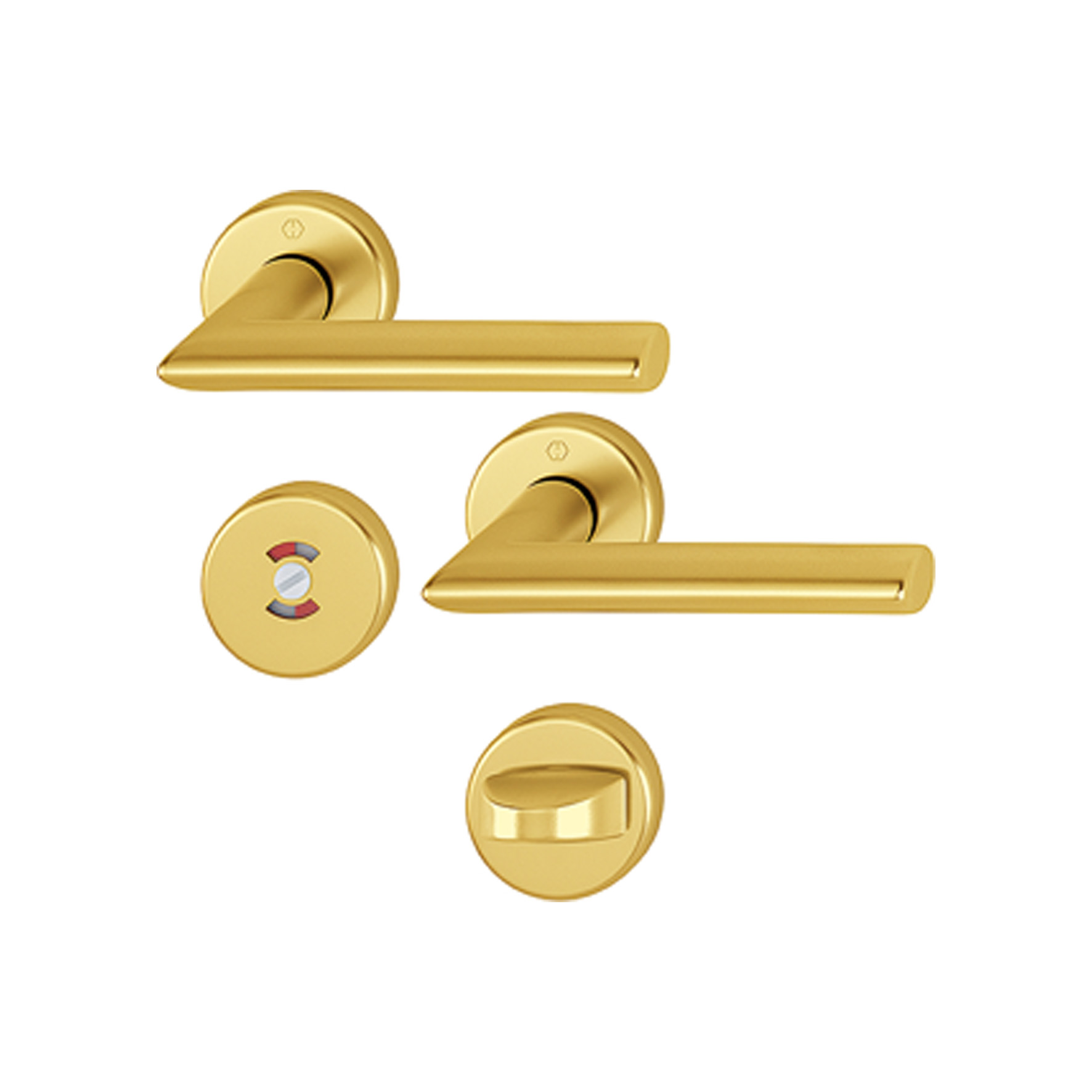 TRYCKE HOPPE STOCKHOLM 1140 ALU GULD F3 ID