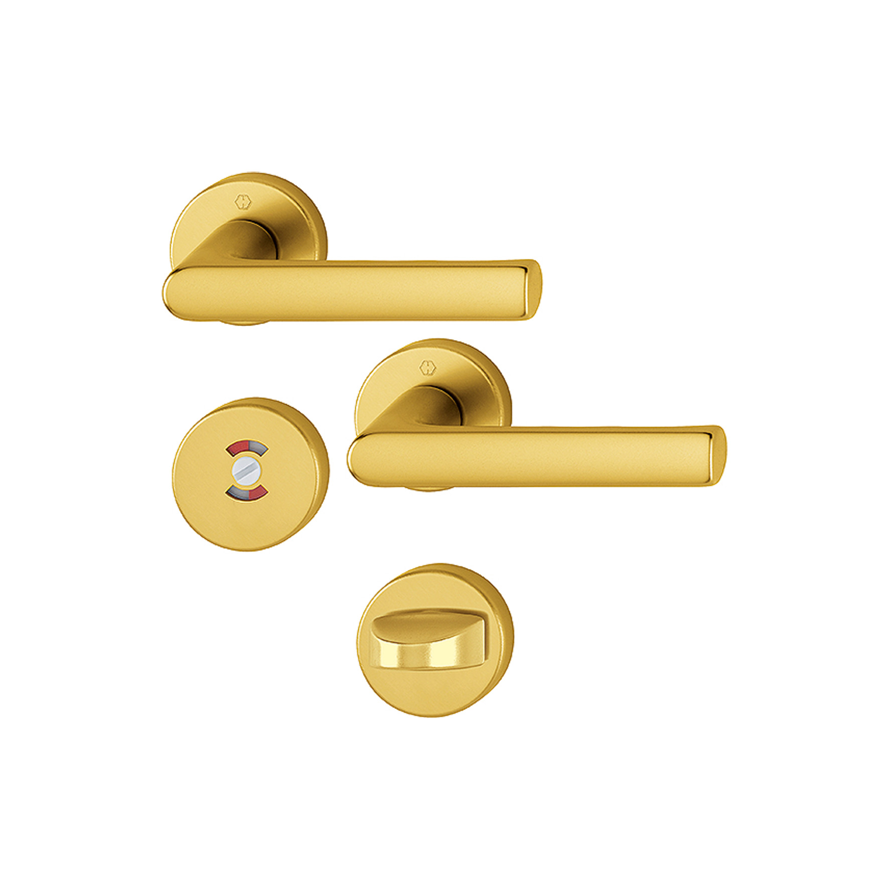 TRYCKE HOPPE HAMBURG 1700 ALU GULD F3