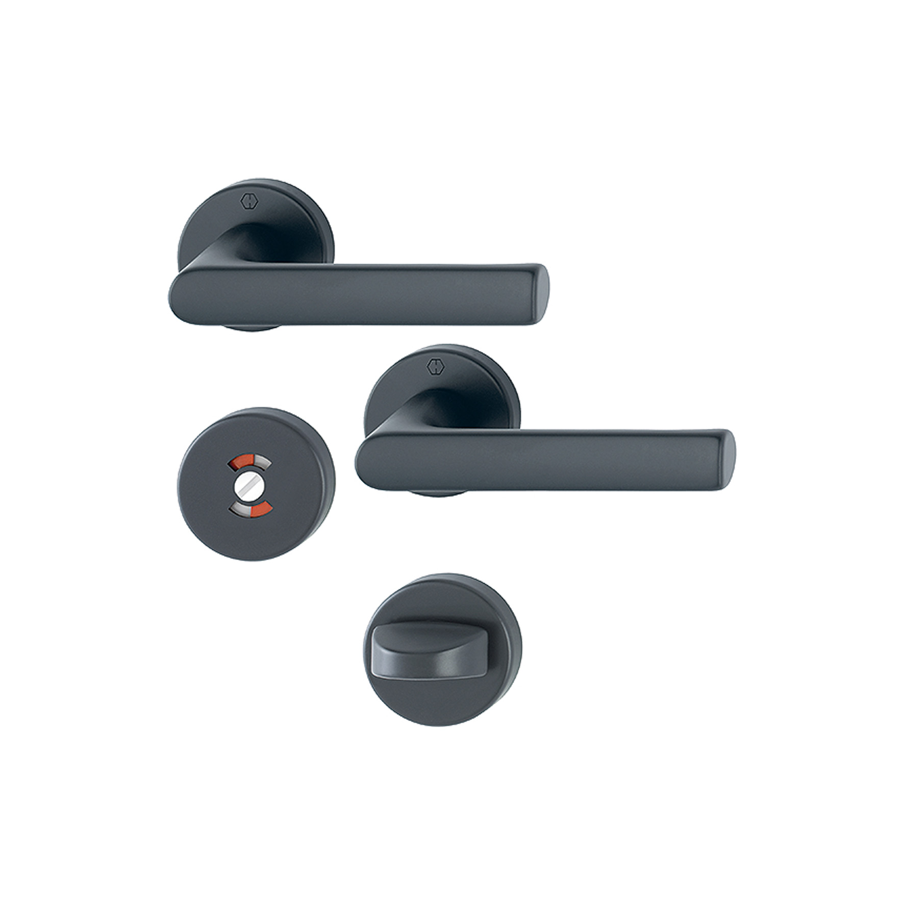 TRYCKE HOPPE HAMBURG 1700 ALU SVART F9714M