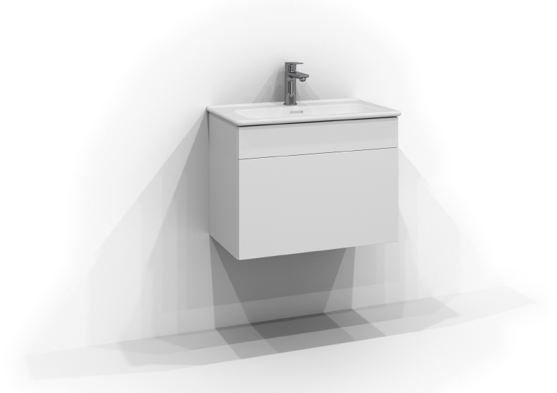 KOMMOD POEM MED 1 LÅDA EXKL TVÄTTSTÄLL VIT