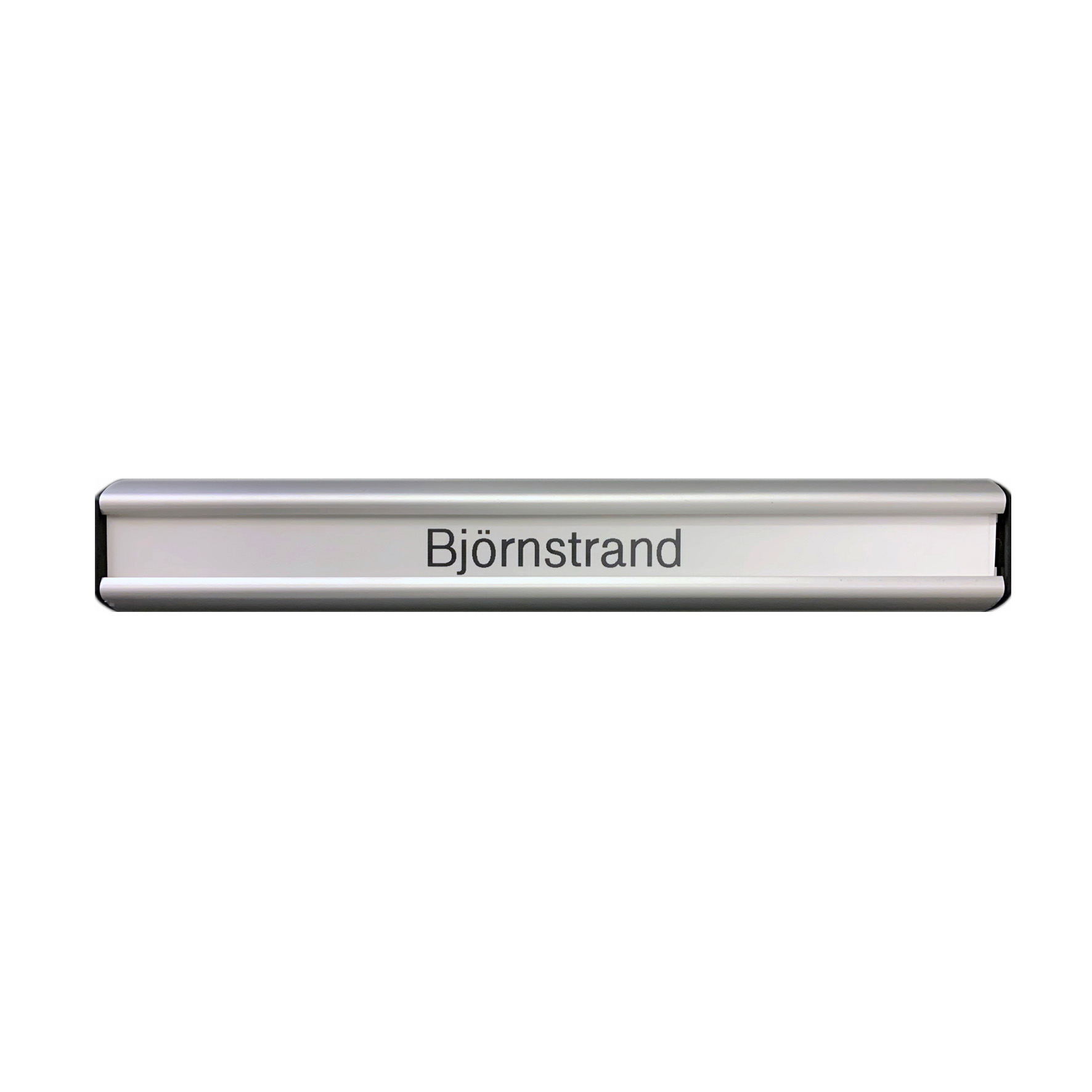 DÖRRSKYLT ALUMINIUM 1 RAD