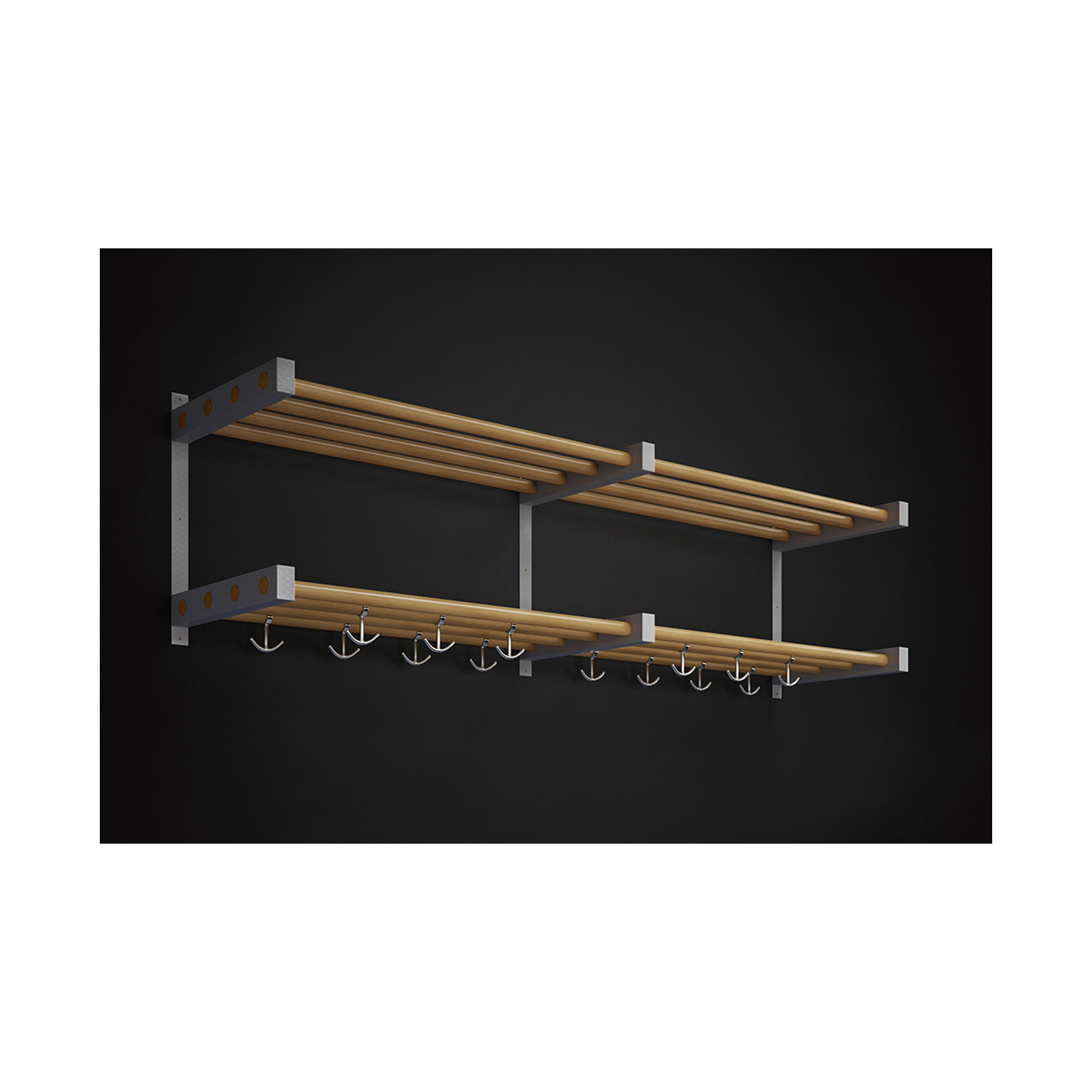 KLÄDHYLLA 902T BOK