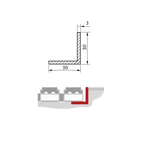 INGJUTNINGSRAM TILL JAGUAR 25 FASTA MÅTT