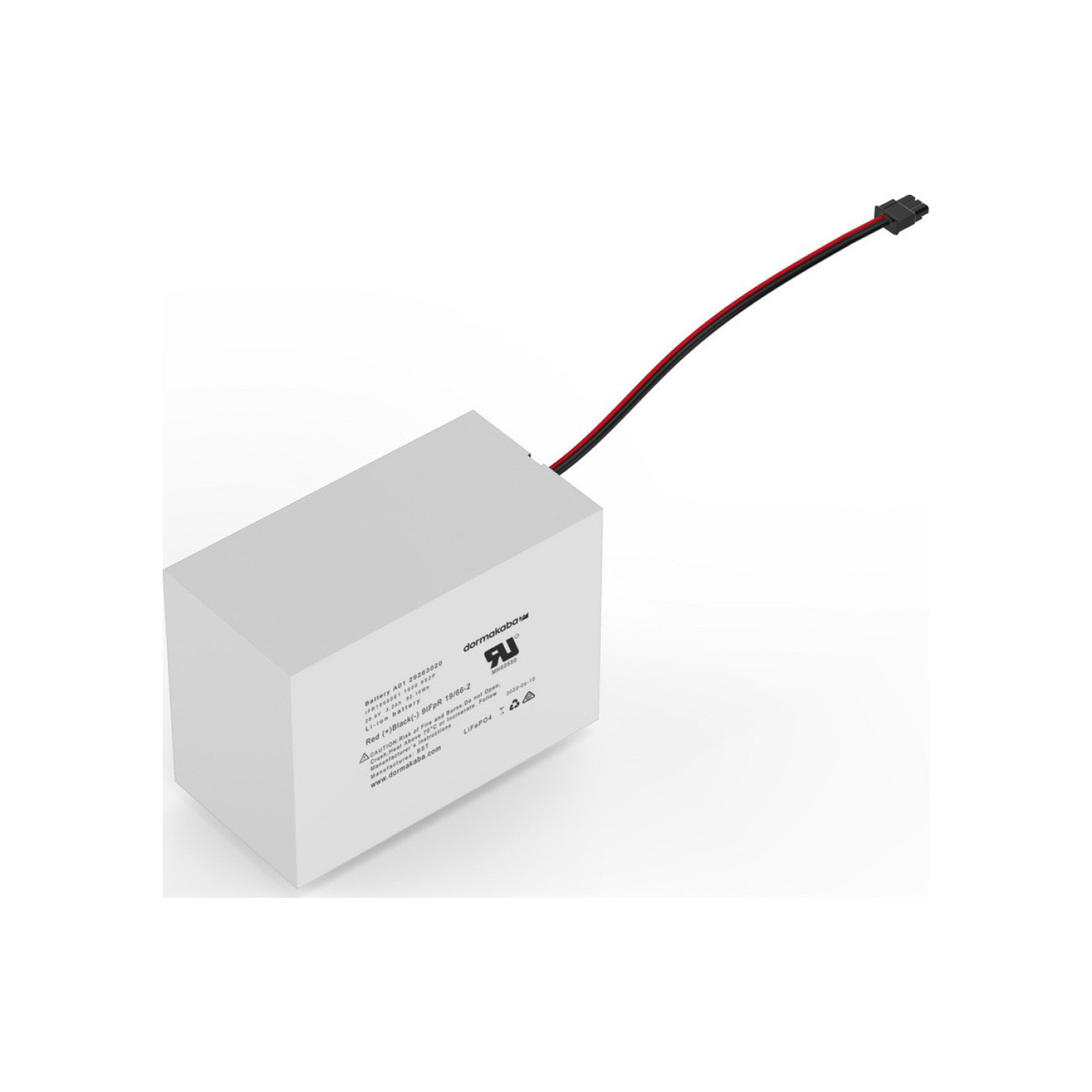 BATTERIPAKET A01 DORMAKABA FÖR ED100/250