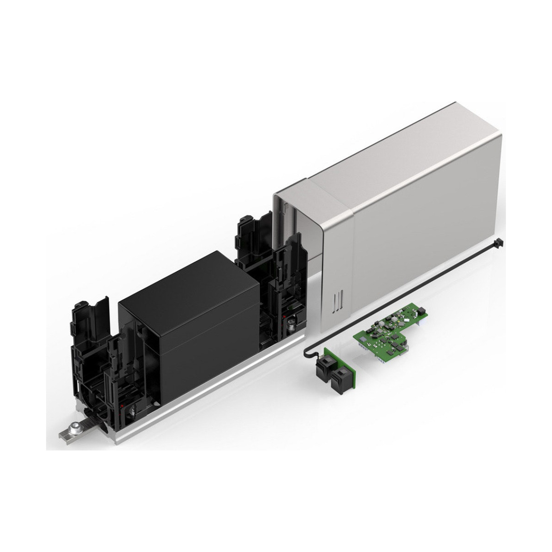 MONTERINGSSET DORMAKABA ED FÖR UPS SINGEL SILVER