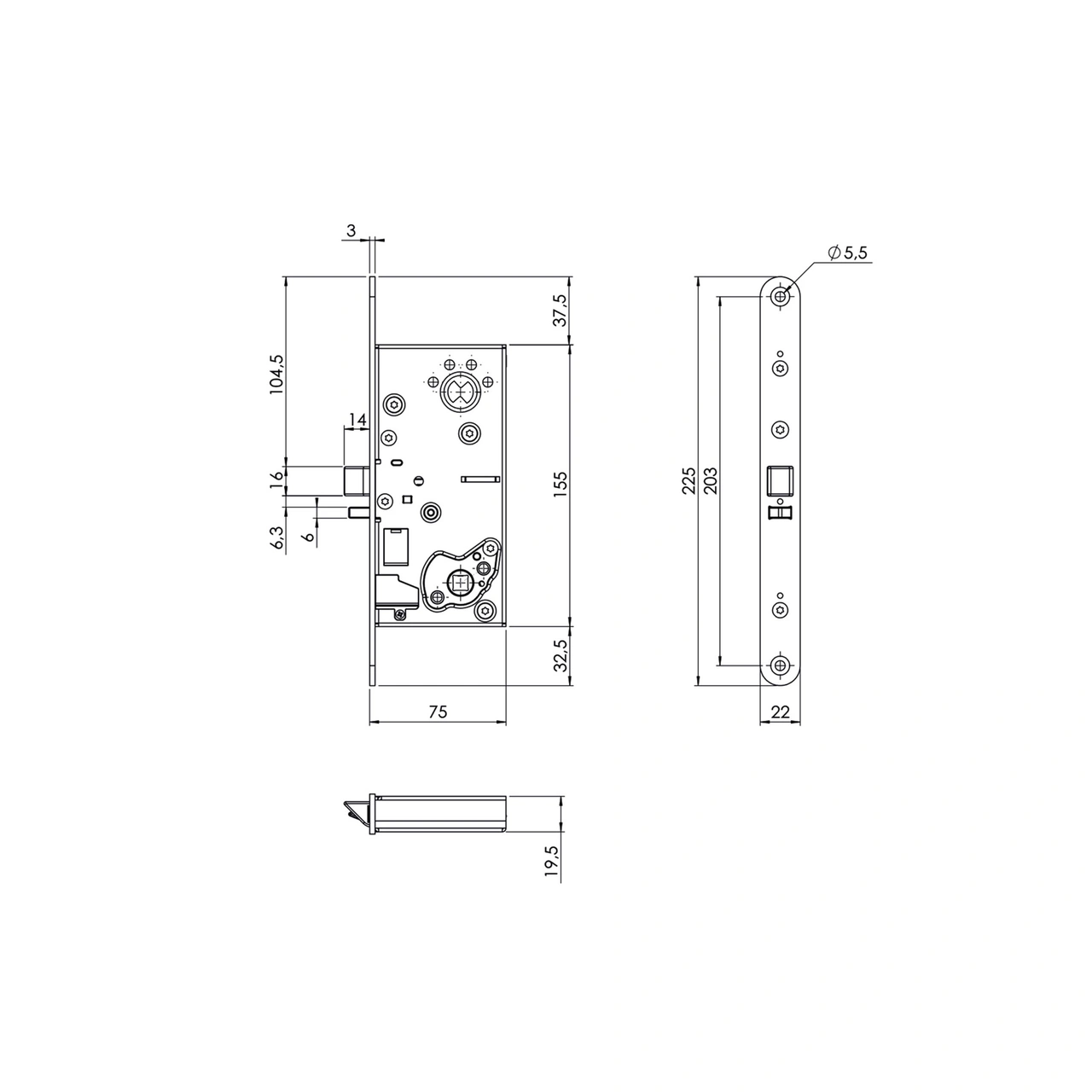 ELTRYCKESLÅS STEP ST130