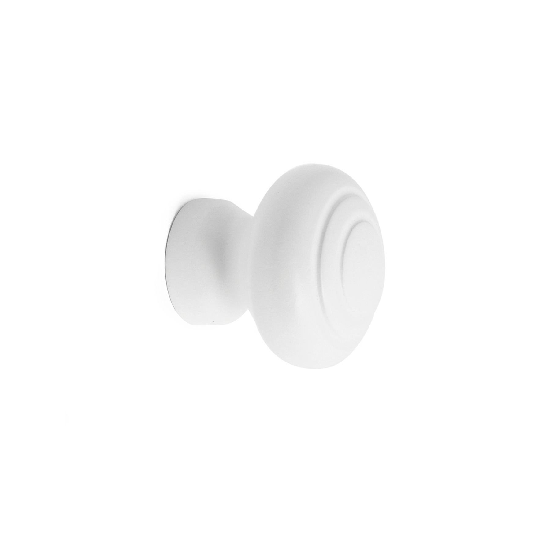 KNOPP FRANK 45 MM 2-PACK TRÄ VIT