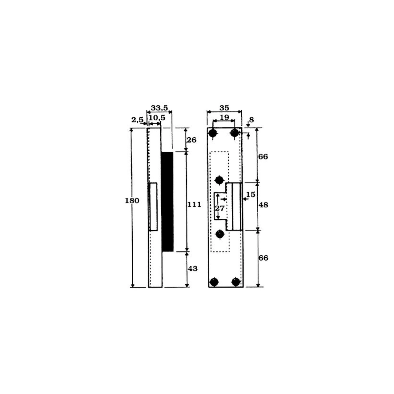 MONTERINGSSTOLPE ASSA 510