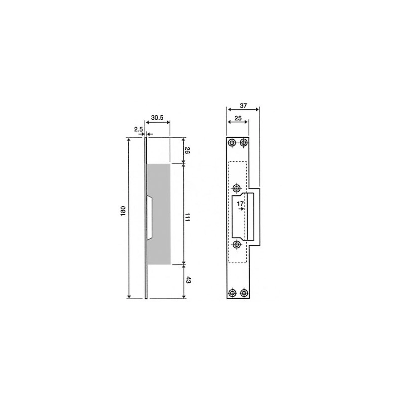 MONTERINGSSTOLPE ASSA 507