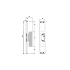 MONTERINGSSTOLPE ASSA 732