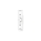 STOLPE ASSA SOLID 741 FÖR SAPA 2071 RFR