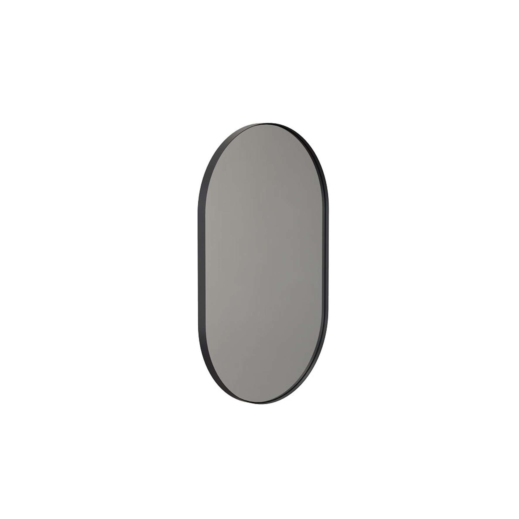 SPEGEL UNU OVAL SVART