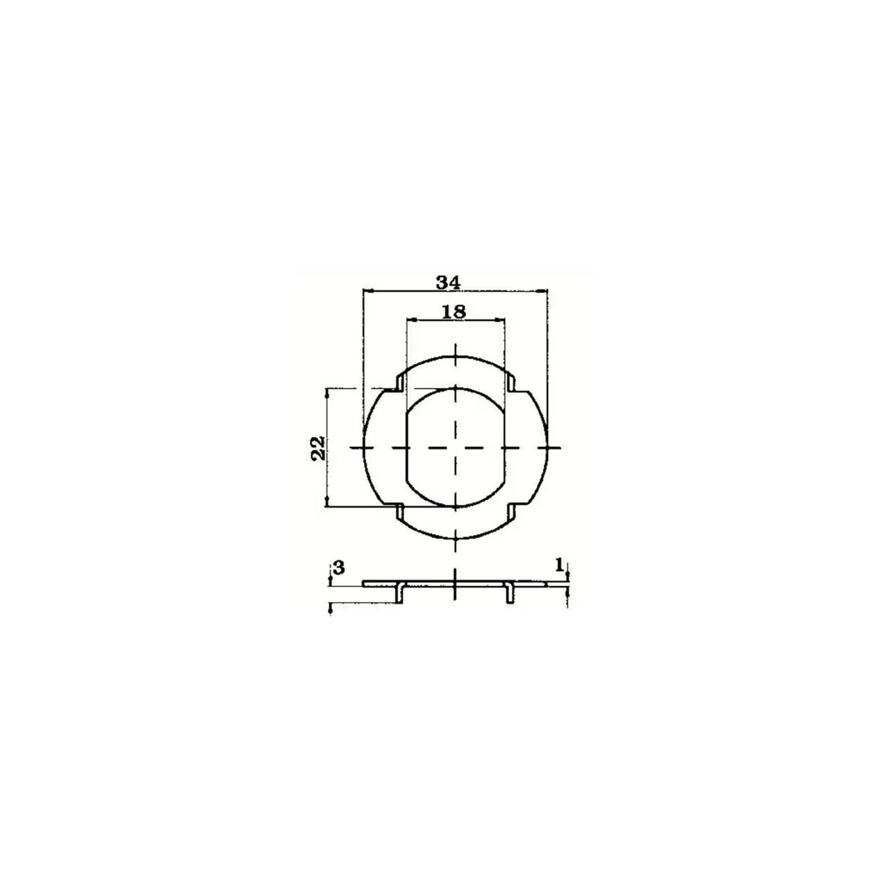 SPIKBRICKA ASSA 491299