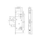 LÅSHUS ASSA 911 CONNECT INKL 3 NYCKLAR ELFÖRZ