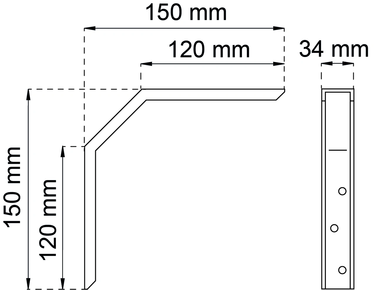 FÖNSTERBÄNKSKONSOL 658