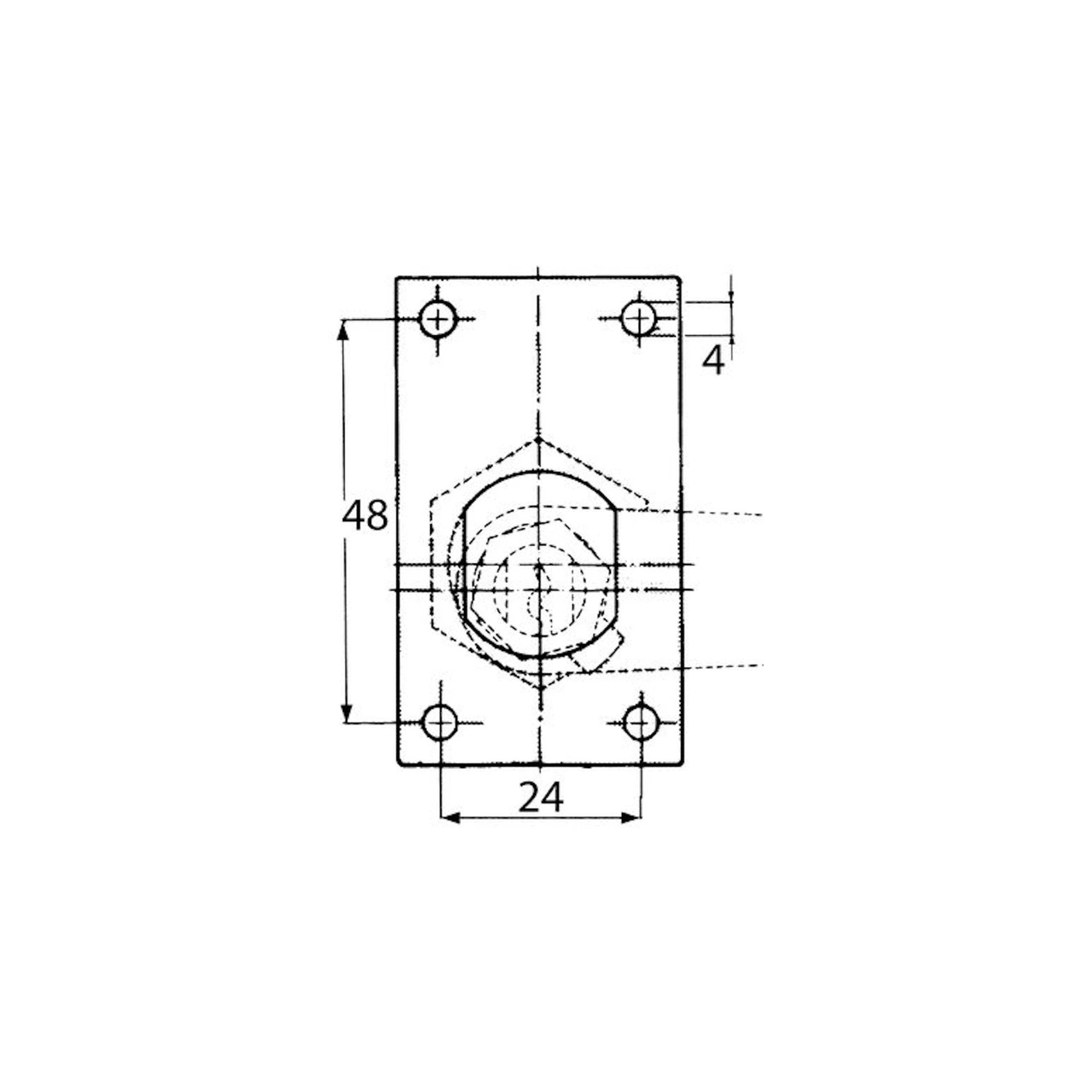 TÄCKBRICKA ASSA 491449