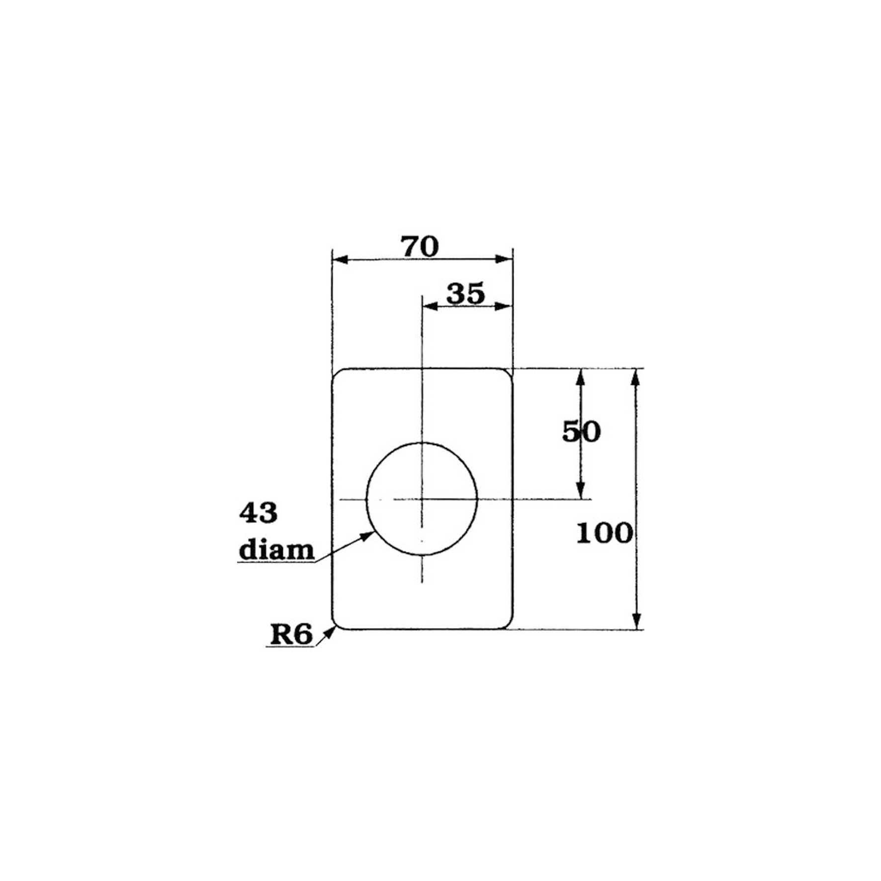 TÄCKSKYLT PO-169 A560/70/100
