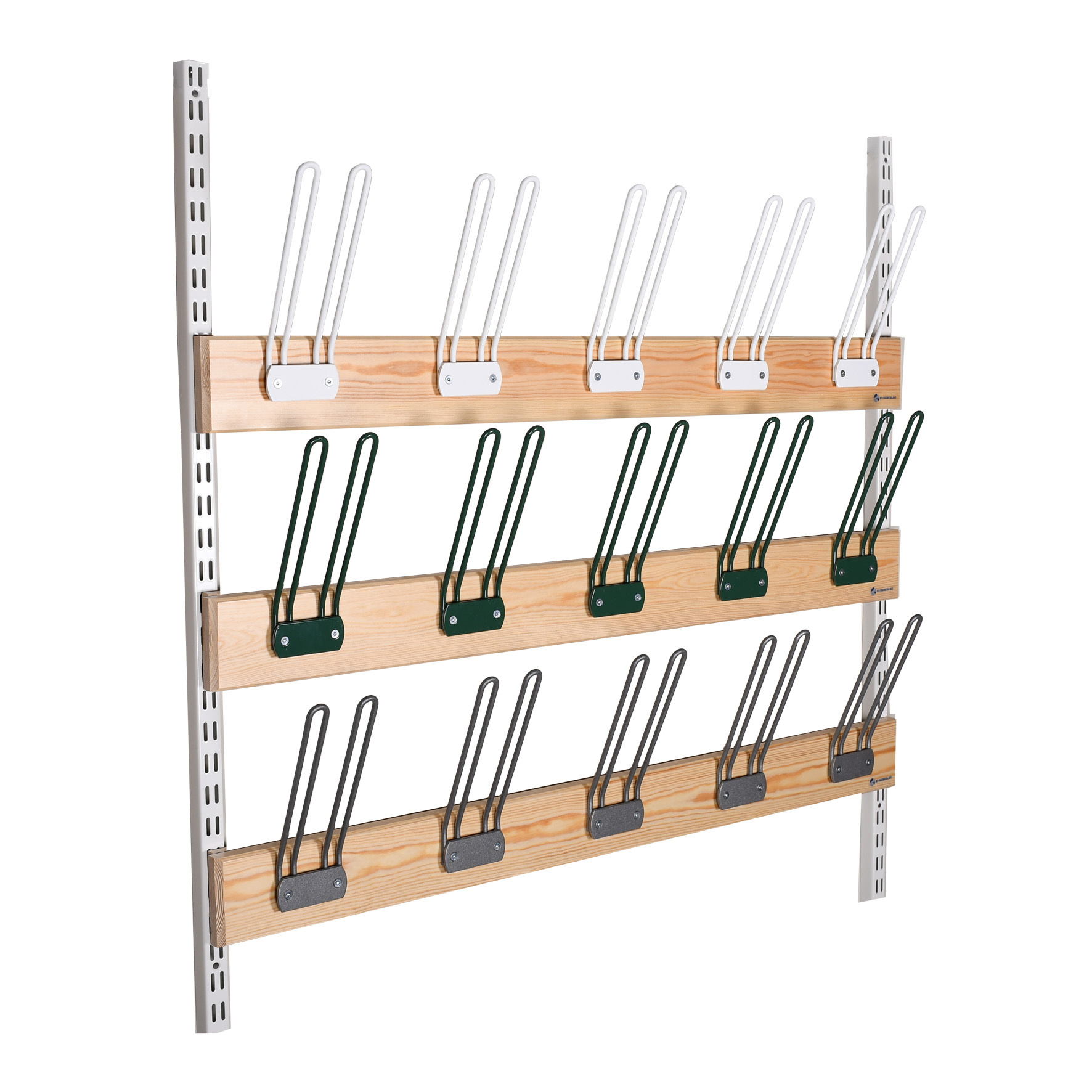 STÖVELKROKLIST BB04 BJÖRK FÖR VÄGGSKENA