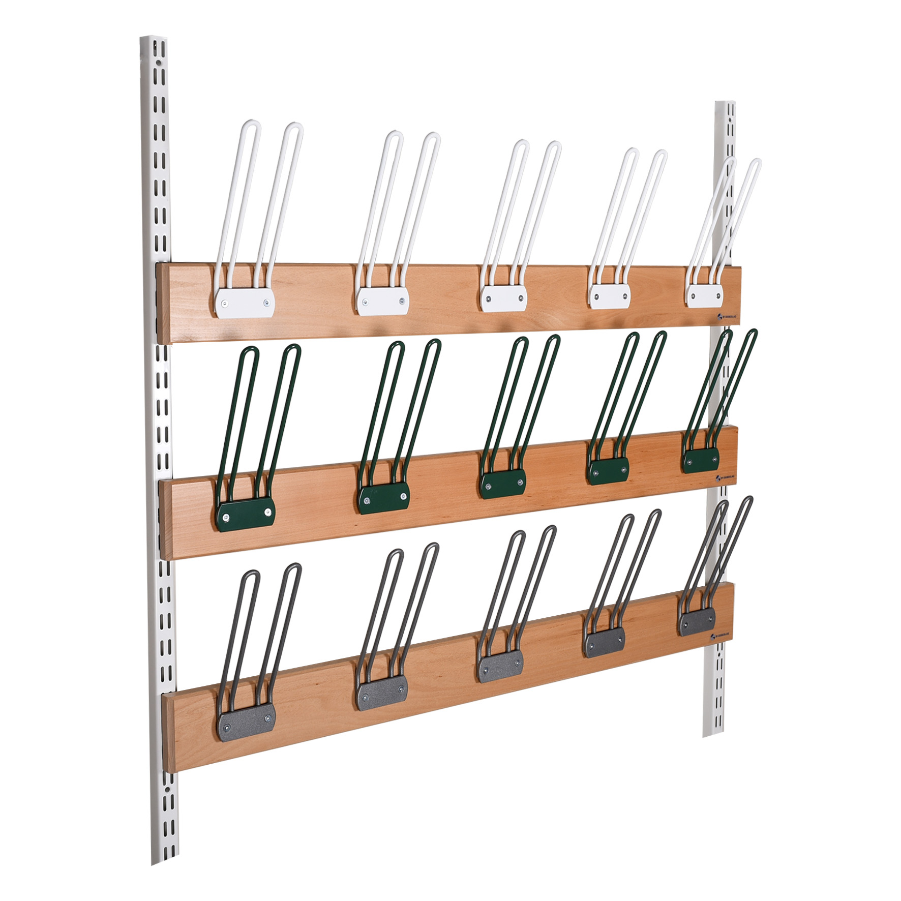 STÖVELKROKLIST BB04 BOK FÖR VÄGGSKENA