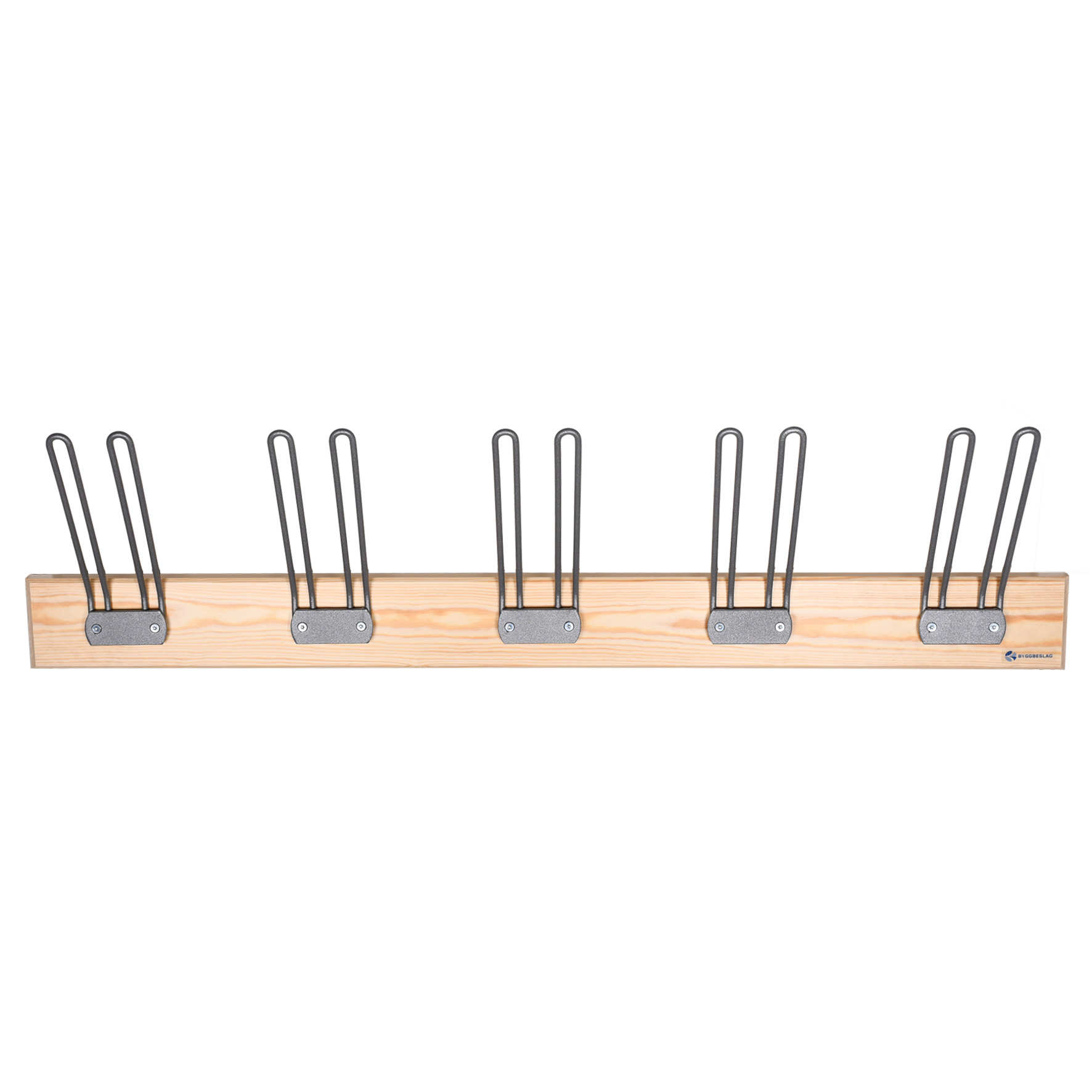 STÖVELKROKLIST BB04 FÖR VÄGGMONTERING GRÅ