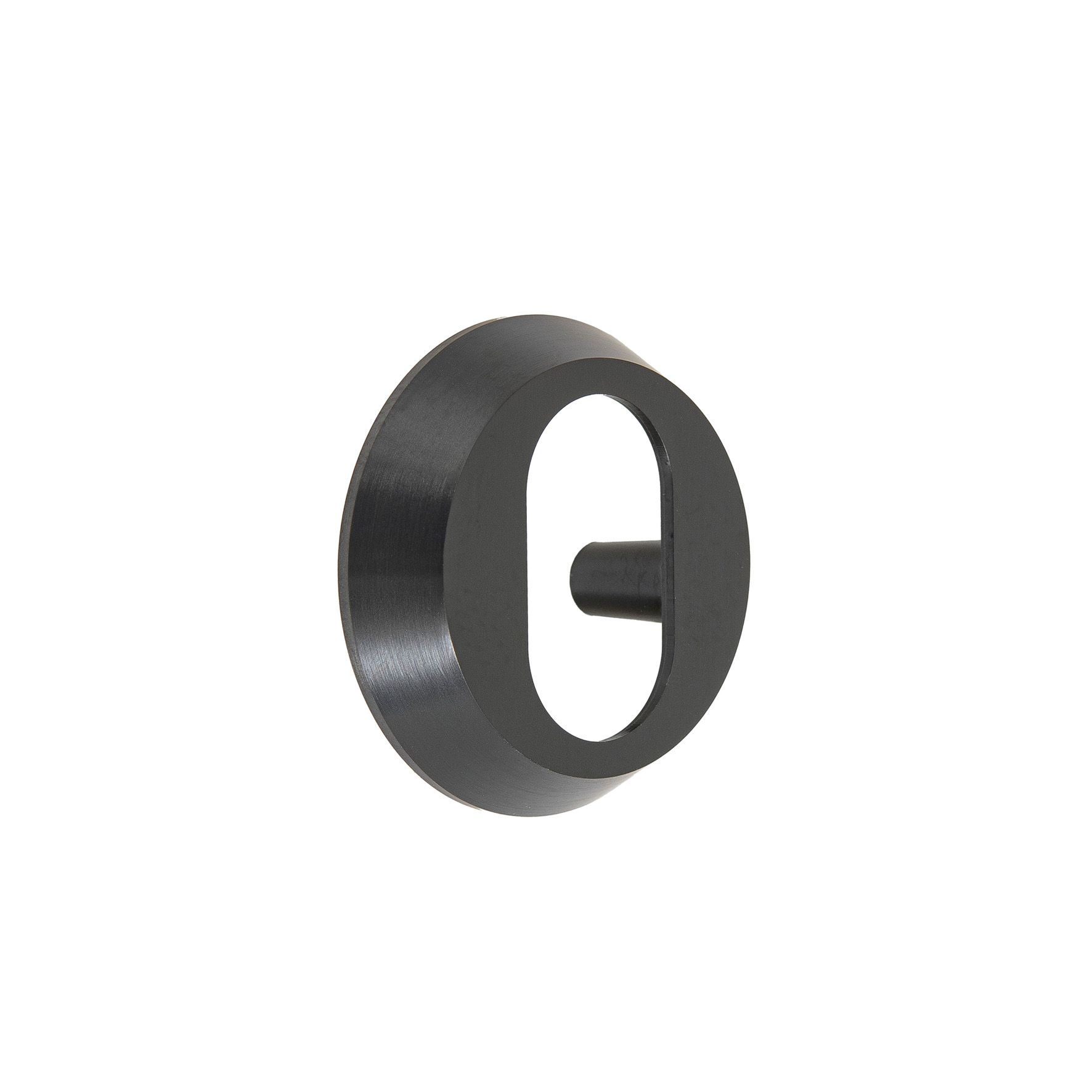 CYLINDERRING ASSA 11 MM OVAL MIRUS SVART MATT