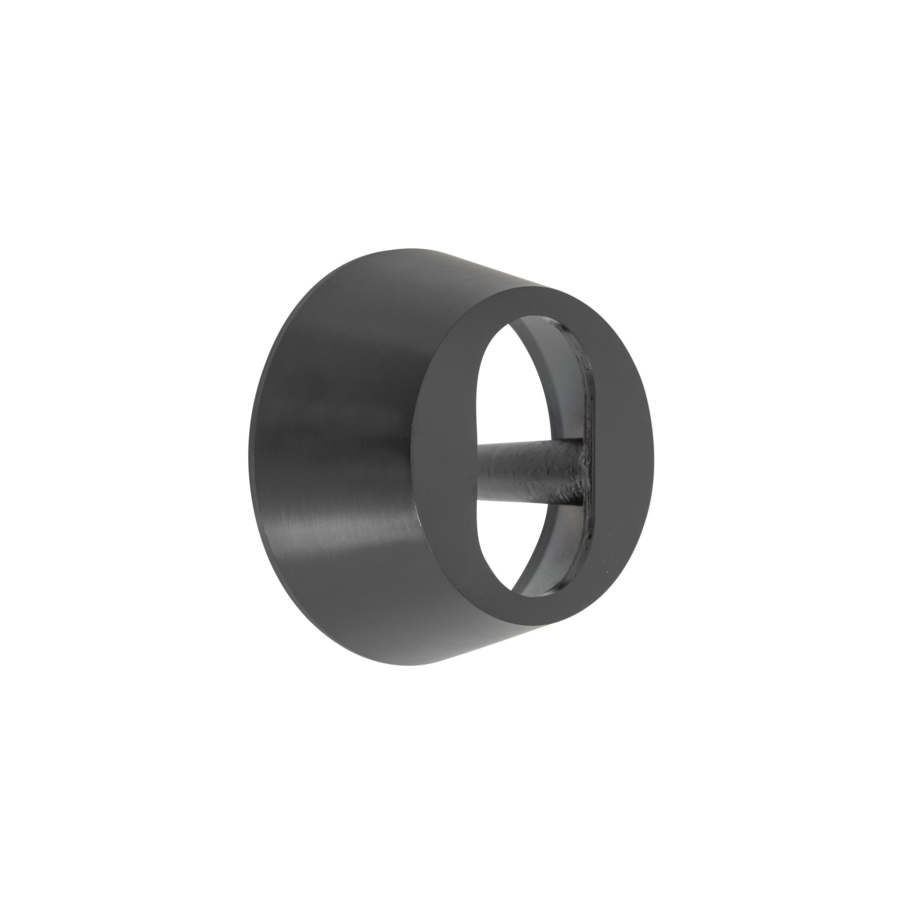 CYLINDERRING ASSA 24 MM OVAL MIRUS SVART MATT