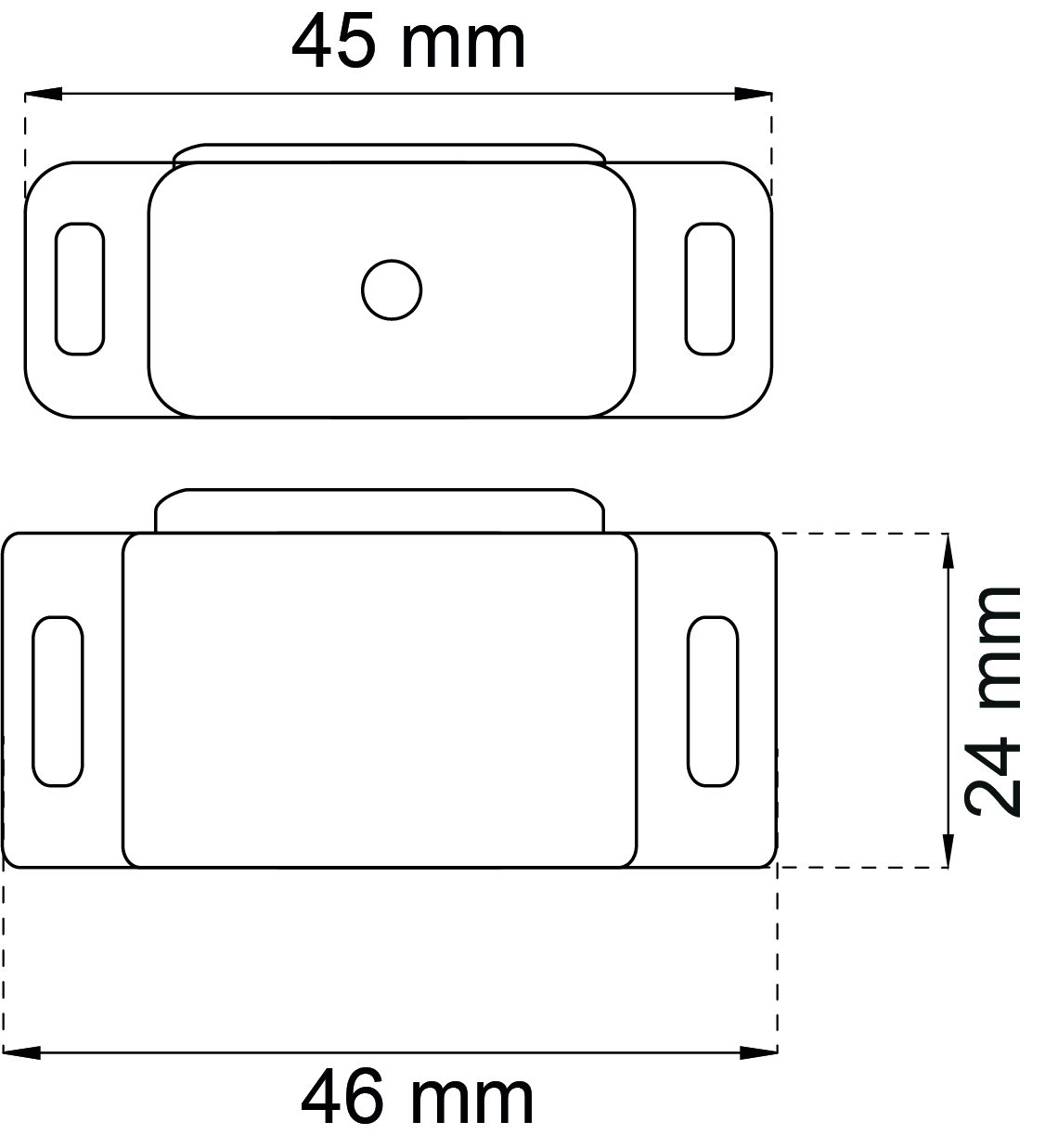 MAGNETLÅS 2014 8 KG INKL SLUTBLECK UTANPÅLIGGANDE FÖRN