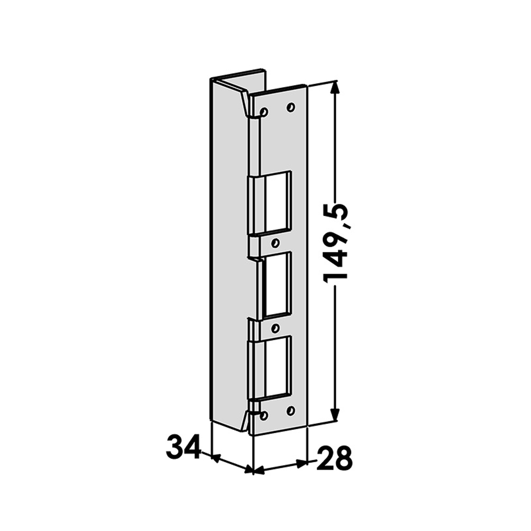 SLUTBLECK MEKANISKT STEP ST6076