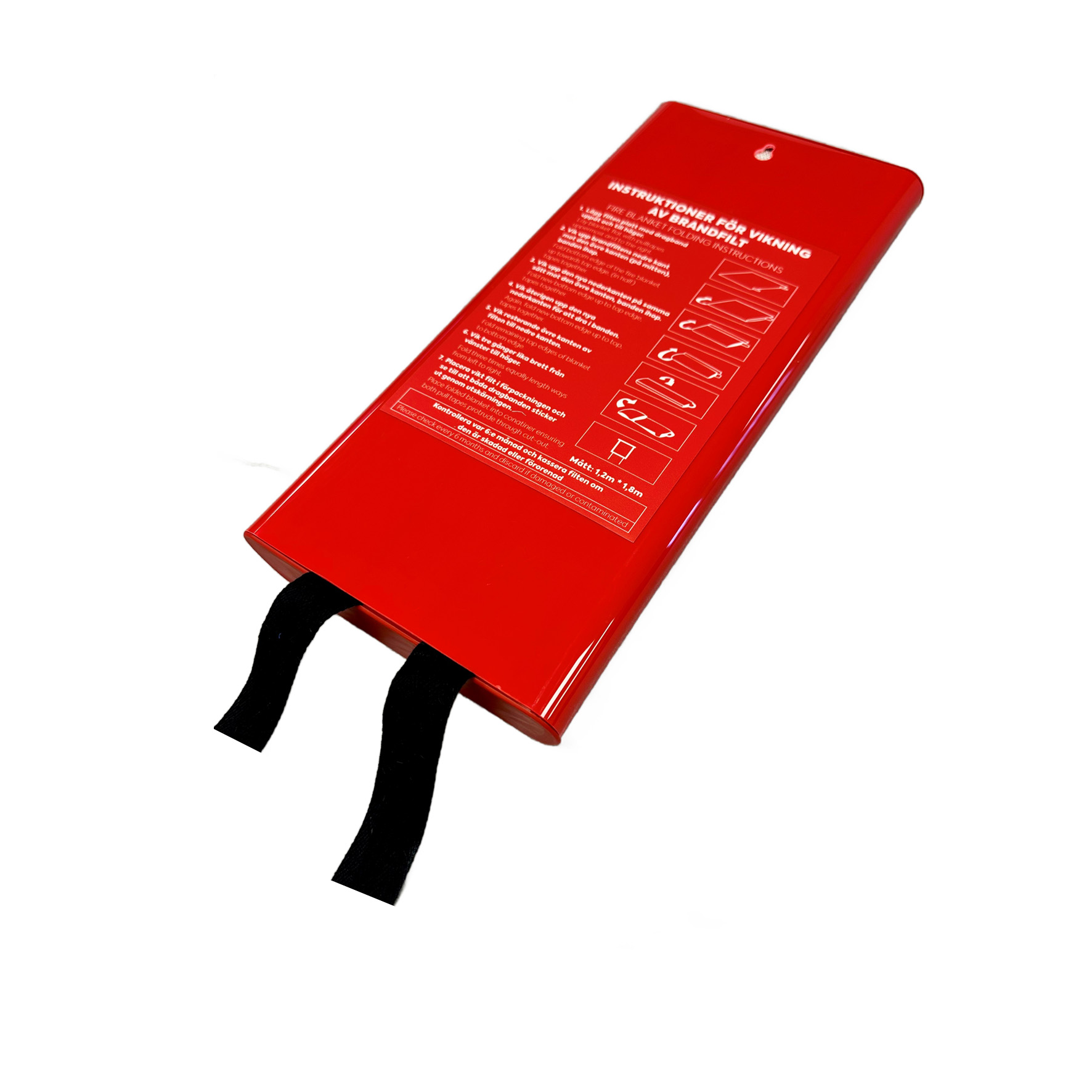 BRANDFILT I HÅRD VÄSKA