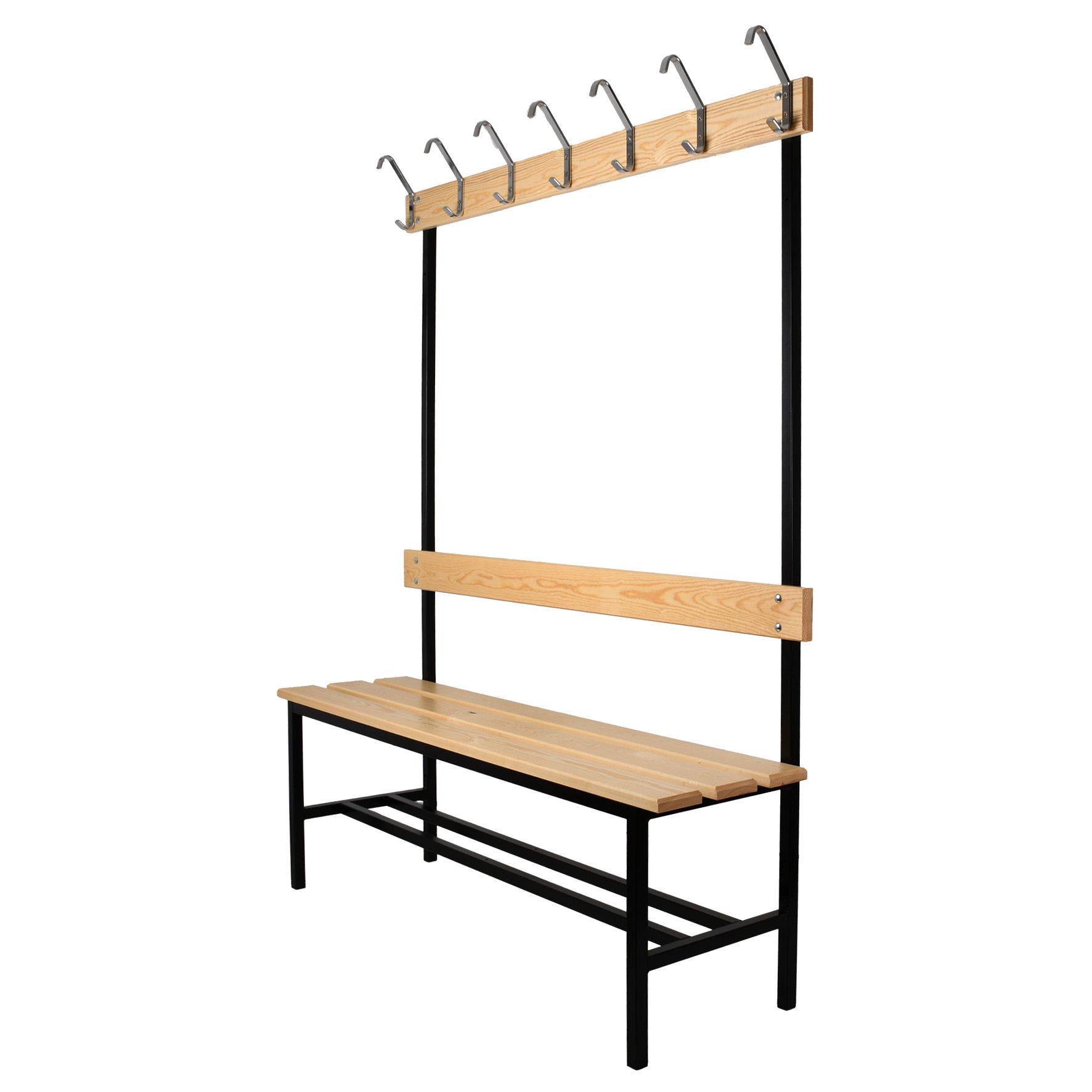 SITTBÄNK BB33E FURU/SVART