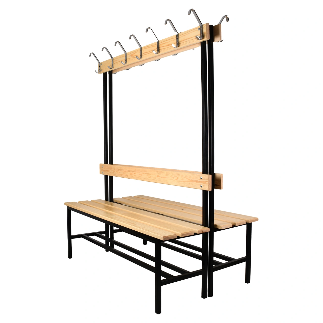 SITTBÄNK BB33D FURU/SVART